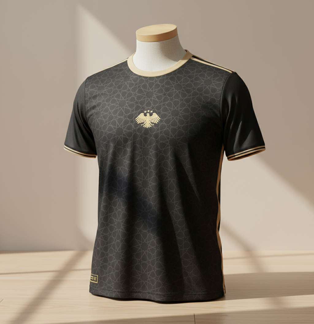 تيشيرت سوريا النسخة الجديدة لون أسود